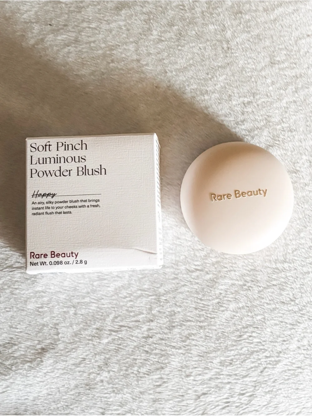 NIB! Rare Beauty Soft Pinch Luminous Blush - Happy